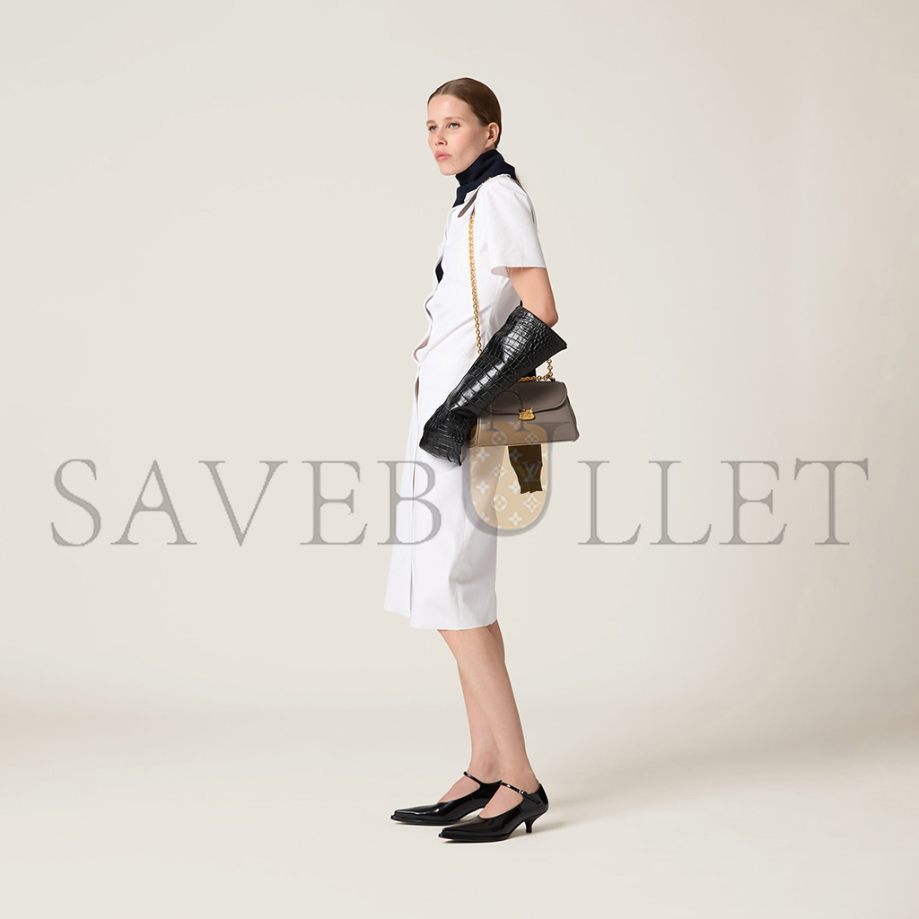 M1v M1v leather shoulder bag 5bd266 (24*14*7.5cm)